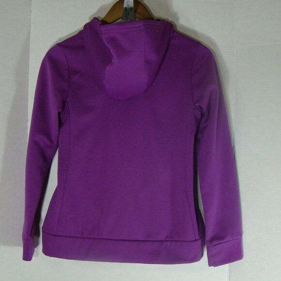 Nike Dri-Fit Purple Funnel Neck Fleece Lined Hoodie - Picture 4 of 8